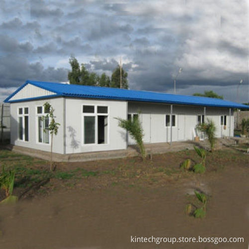 Prefab Modular House with Light Steel Structure and EPS Sandwich Panel, Quick Construction